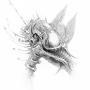 Spinal Cord tattoo design idea