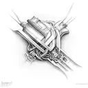 Spinal Cord tattoo design idea