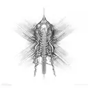 Spinal Cord tattoo design idea