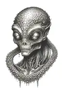alien tattoo design idea