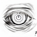 Evil Eye tattoo design idea