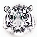 Tiger tattoo design idea