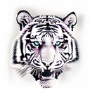 Tiger tattoo design idea