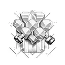 dumbbells, body builder tattoo design idea