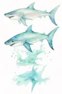 shark tattoo design idea