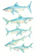 shark tattoo design idea