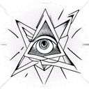 All Seeing Eye tattoo design idea