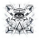 All Seeing Eye tattoo design idea