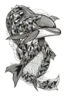 dolphin tattoo design idea