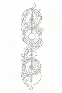 semicolon tattoo design idea