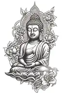 buddha tattoo design idea