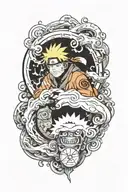 Naruto tattoo design idea