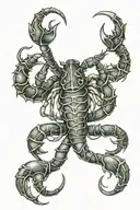 scorpio tattoo design idea