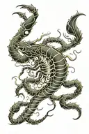 scorpio tattoo design idea