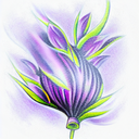 Lavender tattoo design idea
