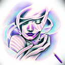 Lavender tattoo design idea