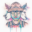 Forrest tattoo design idea