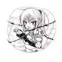 Barbed Wire tattoo design idea