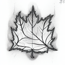 Maple Leaf tattoo design idea