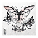 Butterfly tattoo design idea