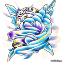 Lavender tattoo design idea