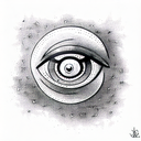 Evil Eye tattoo design idea