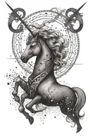 sagittarius tattoo design idea