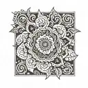 henna tattoo design idea