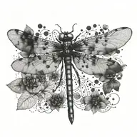 dragonfly tattoo design idea