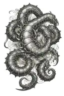 scorpio tattoo design idea