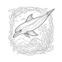 dolphin tattoo design idea