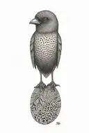 bird tattoo design idea