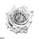 Rose tattoo design idea