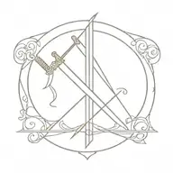 sword tattoo design idea