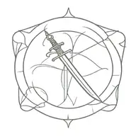 sword tattoo design idea