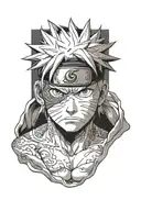 Naruto tattoo design idea