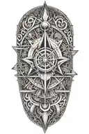 nautical tattoo design idea