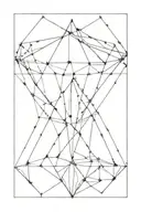 diamond tattoo design idea