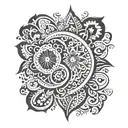 henna tattoo design idea