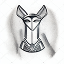Anubis tattoo design idea