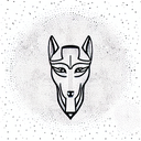 Anubis tattoo design idea