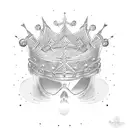 Queen's Crown tattoo design idea
