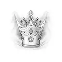 Queen's Crown tattoo design idea