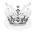 Queen's Crown tattoo design idea