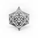 Dice tattoo design idea