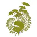 Fern Tree tattoo design idea