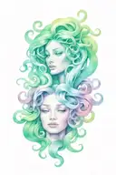 medusa tattoo design idea