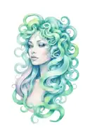 medusa tattoo design idea