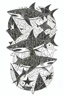 shark tattoo design idea