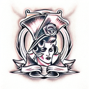 Dagger tattoo design idea